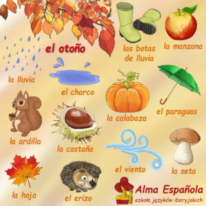 kursy hiszpańskiego - el otoño