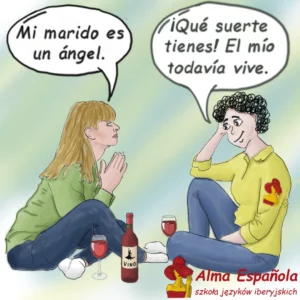 mi marido es un angel - hiszpańskie memy