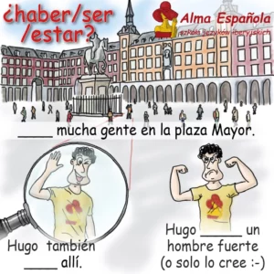 hiszpańska gramatyka -hay estar ser