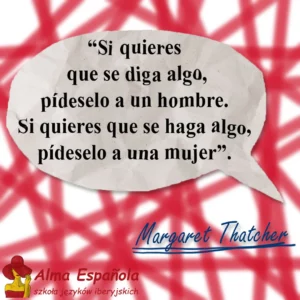kursy języka hiszpańskiego Katowice - Margaret Thatcher