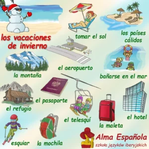 nauka hiszpańskiego - vacaciones de invierno