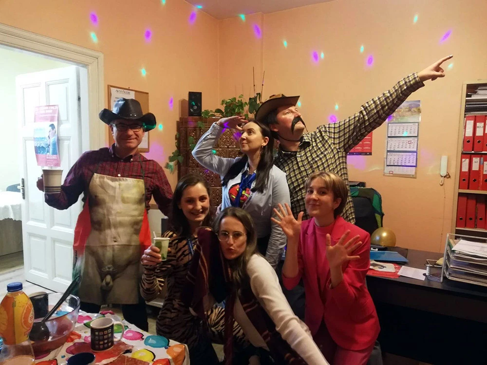 portugalski hiszpański - spotkanie karnawałowe